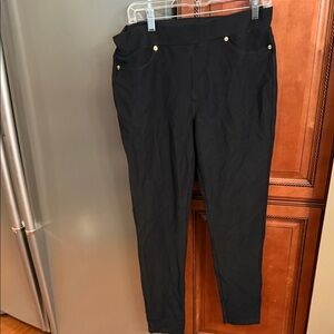 Michael Kors Black Pants with Cream Label